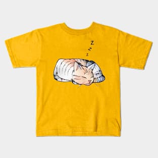 Dreaming cat Kids T-Shirt